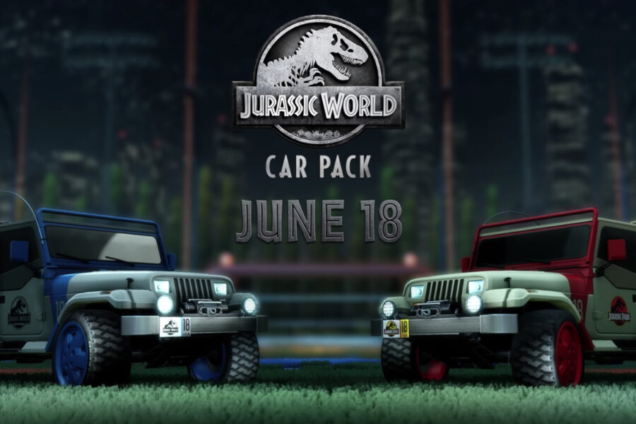 The Jurassic Park Jeeps Are Coming to Rocket League